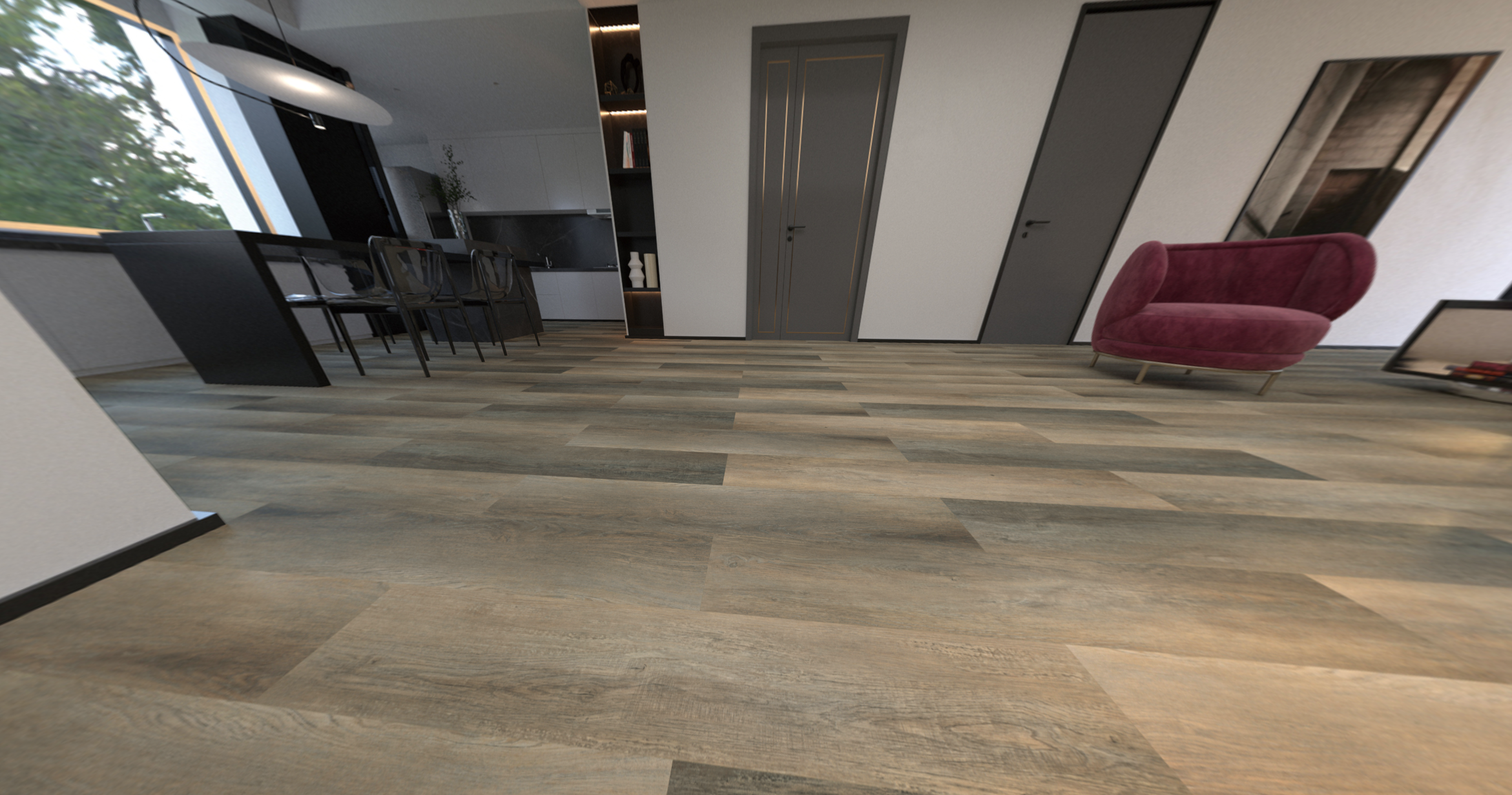 WY107 SPC FLOORING